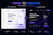 convert figma to webflow pixel perfectly