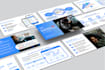 design your pitch deck in power point, google slides or canva