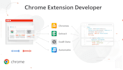 develop chrome extension for web automation and tasks