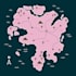 create vector map illustration hand drawn