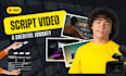 make video scripts with good sound for your social media
