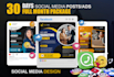 design stunning social media posts and creative ads