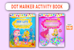 design kids activity book, dot markers for amazon kdp