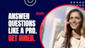 do english job interview simulation