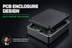 do pcb enclosure design and electronics housing for 3d printing and cnc