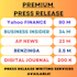 do press release writing and submission to high authority sites