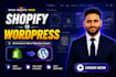 convert clone, copy, shopify to wordpress woocommerce site