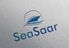 create a modern boat and ship logo design