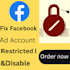 fix your ad account restricted problem