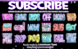 make text emotes or text sub badges for twitch
