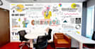 create gym wall art, mural, doodle, decal, and graffiti for your home or office