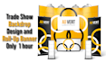 design a unique step and repeat or backdrop banner