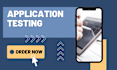 do QA testing of your android or IOS app