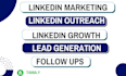do strategic linkedin outreach campaign with a daily report