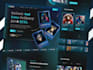 sleek website landing page UI UX design services