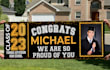 design custom personalized graduation banners with picture