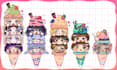 draw cute ice cream ych chibi for you