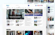develop blog website, modern professional wordpress blog website