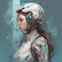make high quality and professional scifi character
