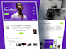 create a professional website or landing page UI UX design in figma