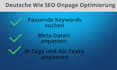 do german wix SEO onpage service