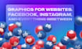 design graphics for facebook, instagram, websites, print