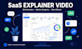 create a saas explainer video, saas demo for startups and b2b software