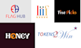 do creative modern wordmark, lettermark and business logo creation