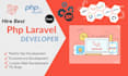 develop php laravel react vue websites and will fix bugs in your site