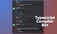 create a custom discord bot with typescript
