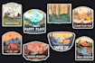 make badges logo designs, stickers, patches and clothing