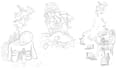 do artistic digital line art illustration