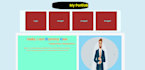 design static website using HTML, CSS and js