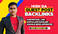 do guest post on high da website with do follow contextual link