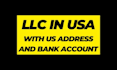 create llc in USA with ein and bank account