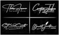 design handwritten, scripted, signature, calligraphy,  cursive logo