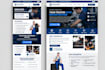 design high converting wordpress elementor pro landing page for google meta ads