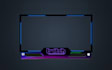 create a twitch overlay animated and full stream package
