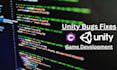 fix any bugs or errors related to unity game or unity build