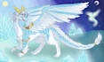 draw fairytale fantasy mythical animal digital illustration