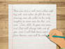 write anything in five 5 pages perfect with my beautiful handwriting
