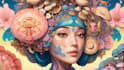 create trippy psychedelic ai music video