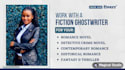 be your fiction ghostwriter and ghost write your romance, crime novel