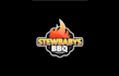 creative competition BBQ team logo design