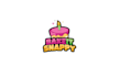 cute mature cake logo design