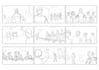 make storyboard for animation, film, advertising, or books
