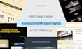 make awesome and modern website design
