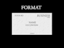 create a patrick bateman theme business card for you