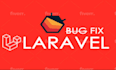 develop rest API with laravel and fixes bugs