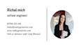 create an clickable html email signature and email footer